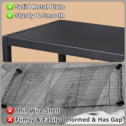 Expandable 2 Tier Heavy Duty Metal Storage Shelves I118771