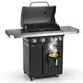 Black Gas BBQ with Airfryer M74297