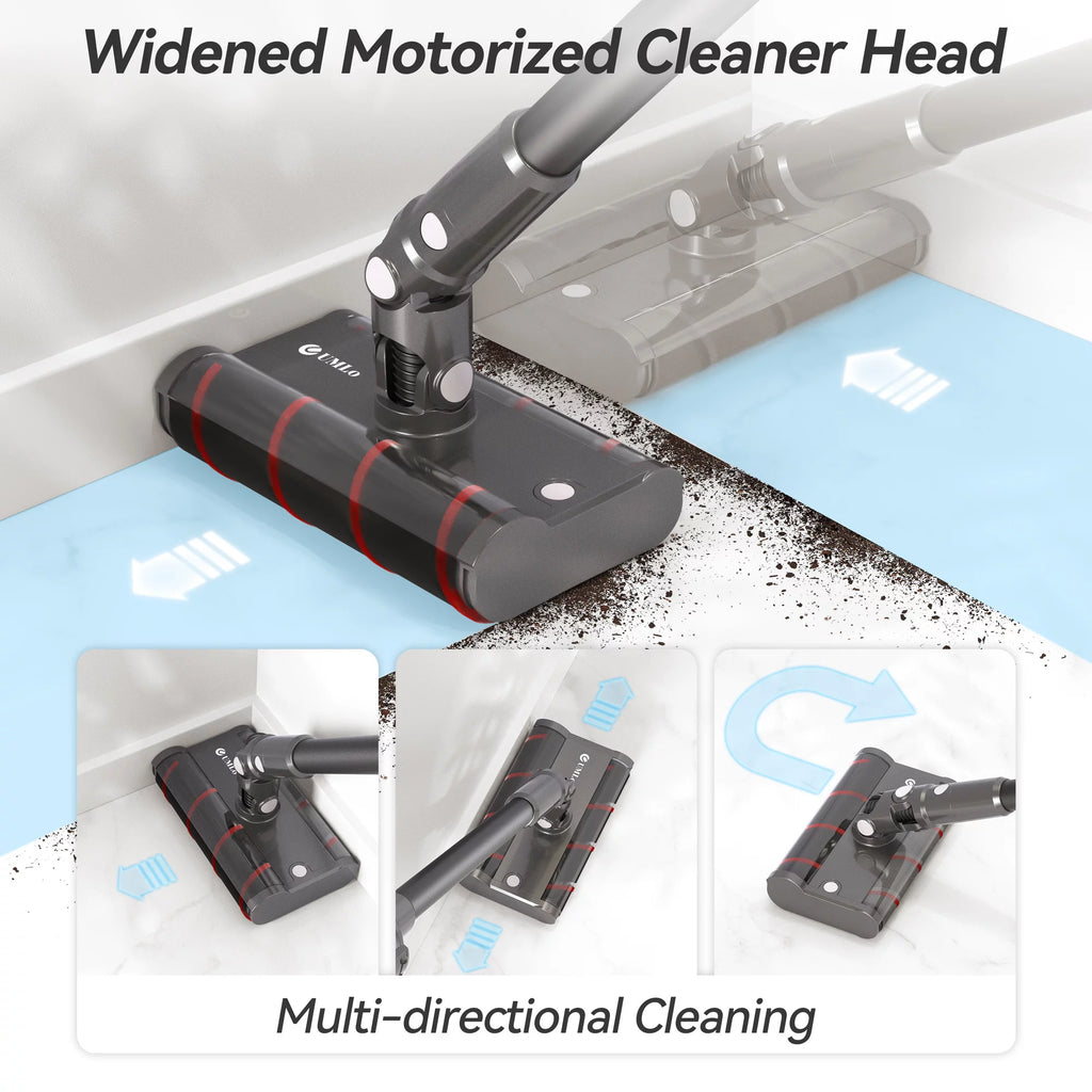 Cordless Vacuum Cleaner, 6-in-1 Stick Vacuum, 22000Pa Lightweight Handheld Vacuum F178