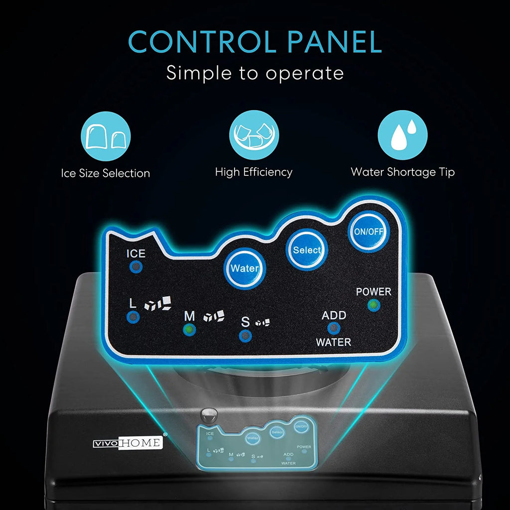 2 in 1 Countertop Ice Maker with Water Dispenser O674