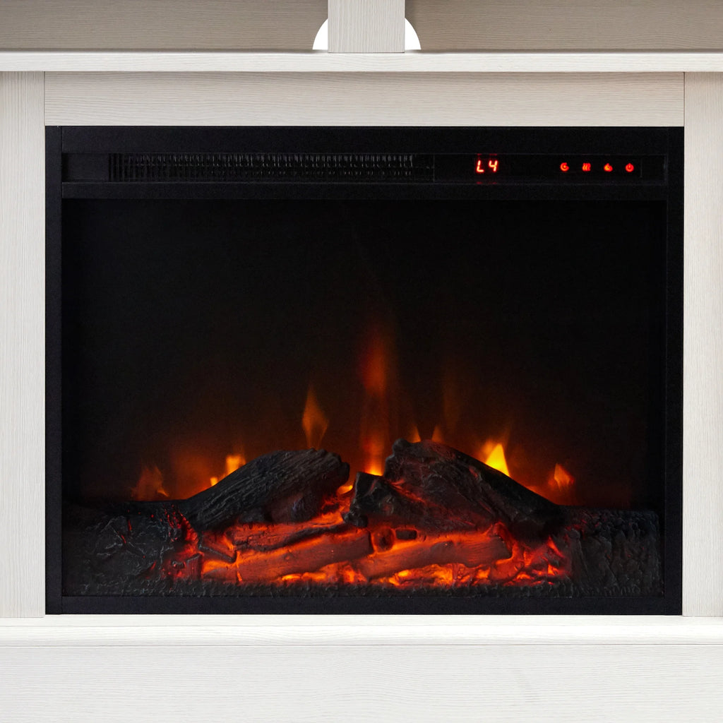 60" TV Console Stand with Electric Fireplace M39524
