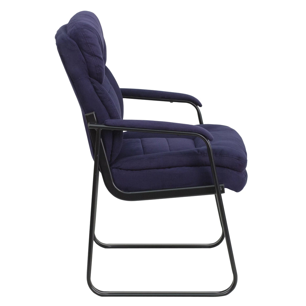 Navy Blue Microfiber Executive Office Chair N4996