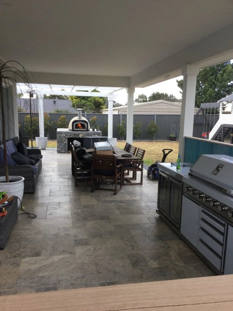 Wood Fired Outdoor Pizza Oven F59887