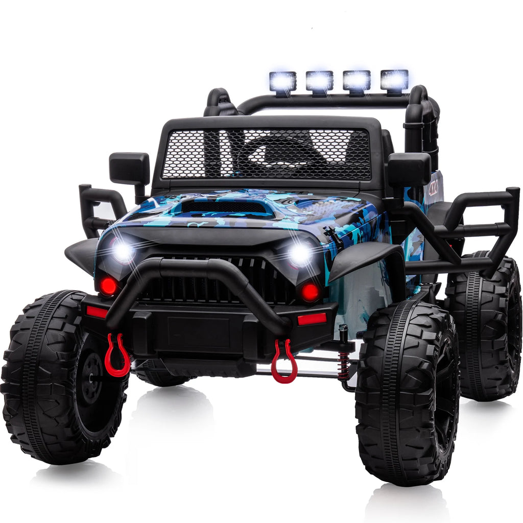 24V 2-Seater Ride on Toy Truck with Remote P357