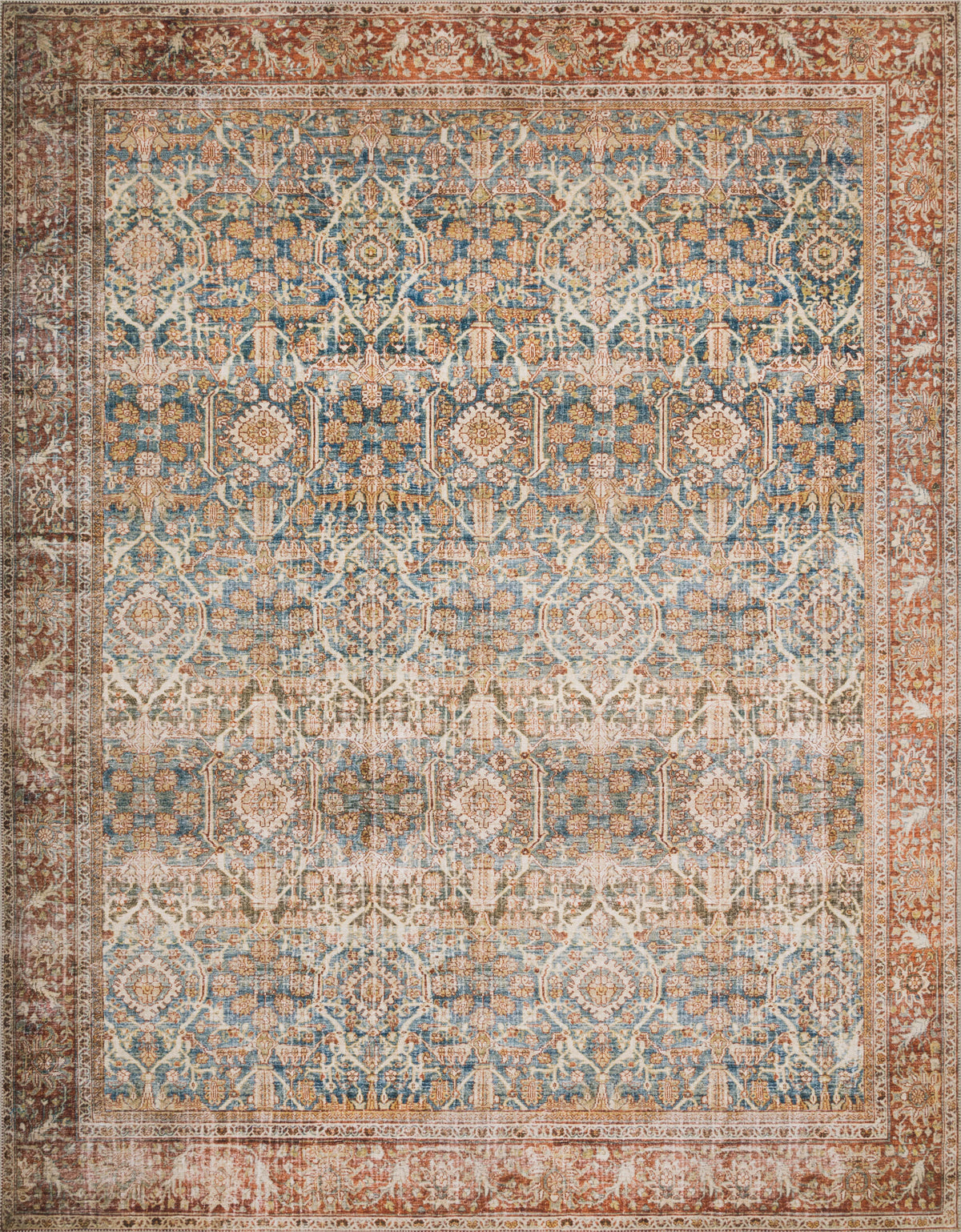 Ocean Rust 7'6 x 9'6 Rug S917947
