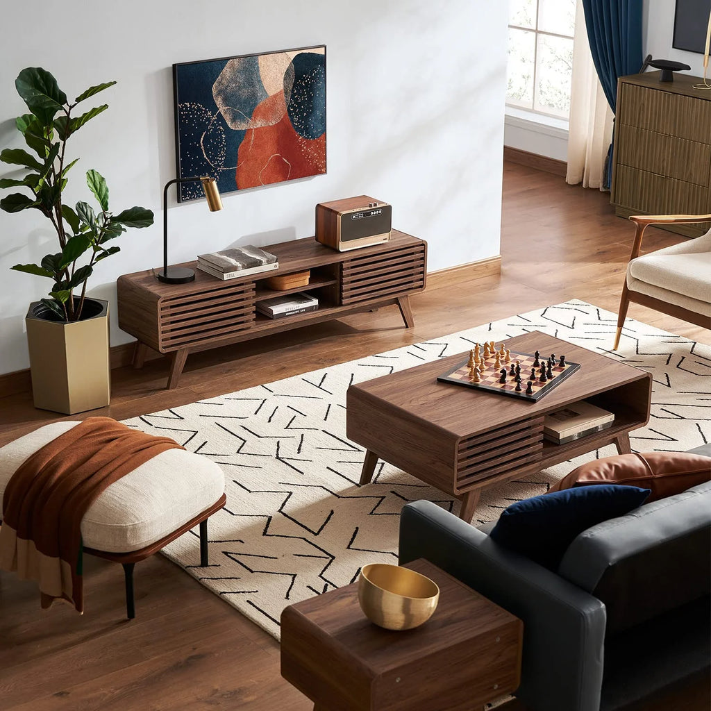 59 Mid-Century Modern TV Stand Console X599534