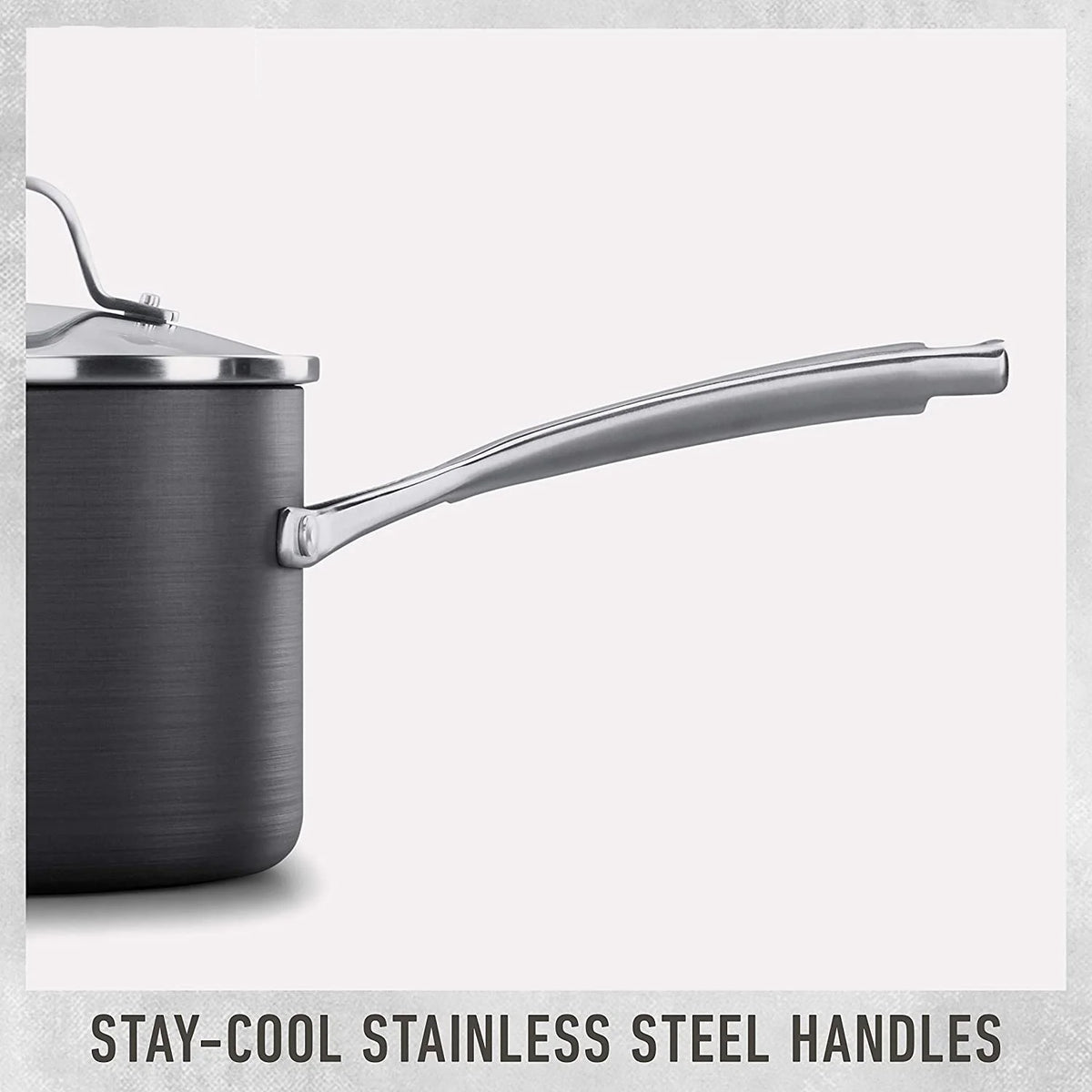 Hard-Anodized Nonstick Sauté Pan with Cover, 5-Quart X380