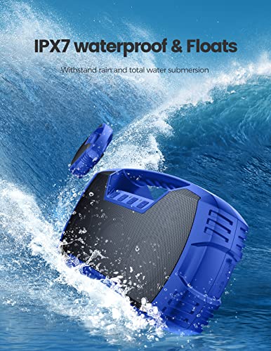 IPX7 Waterproof 40W Portable Bluetooth Speaker with Subwoofer G8815