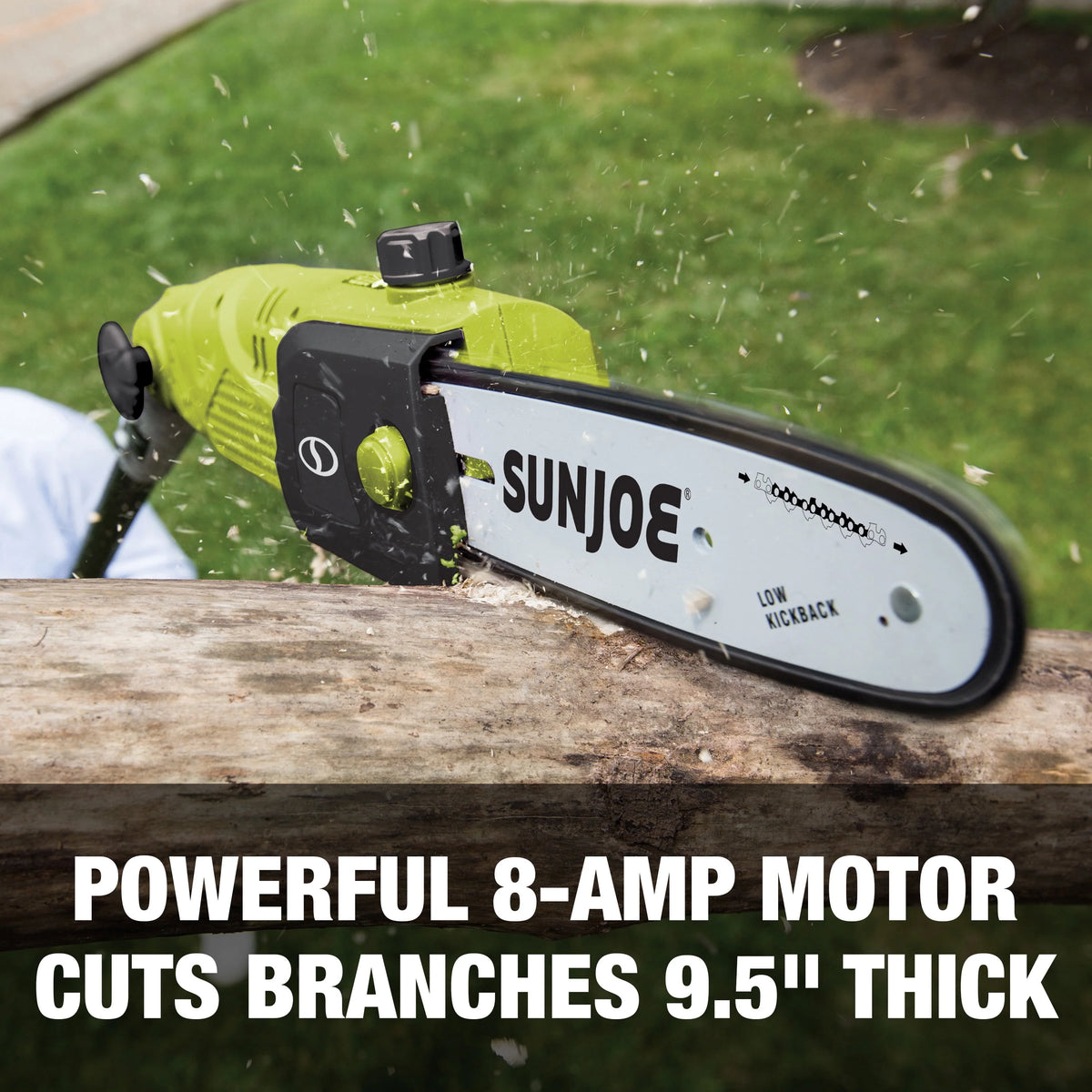 Electric 8.0-Amp Telescoping Multi-Angle Pole Saw V4257