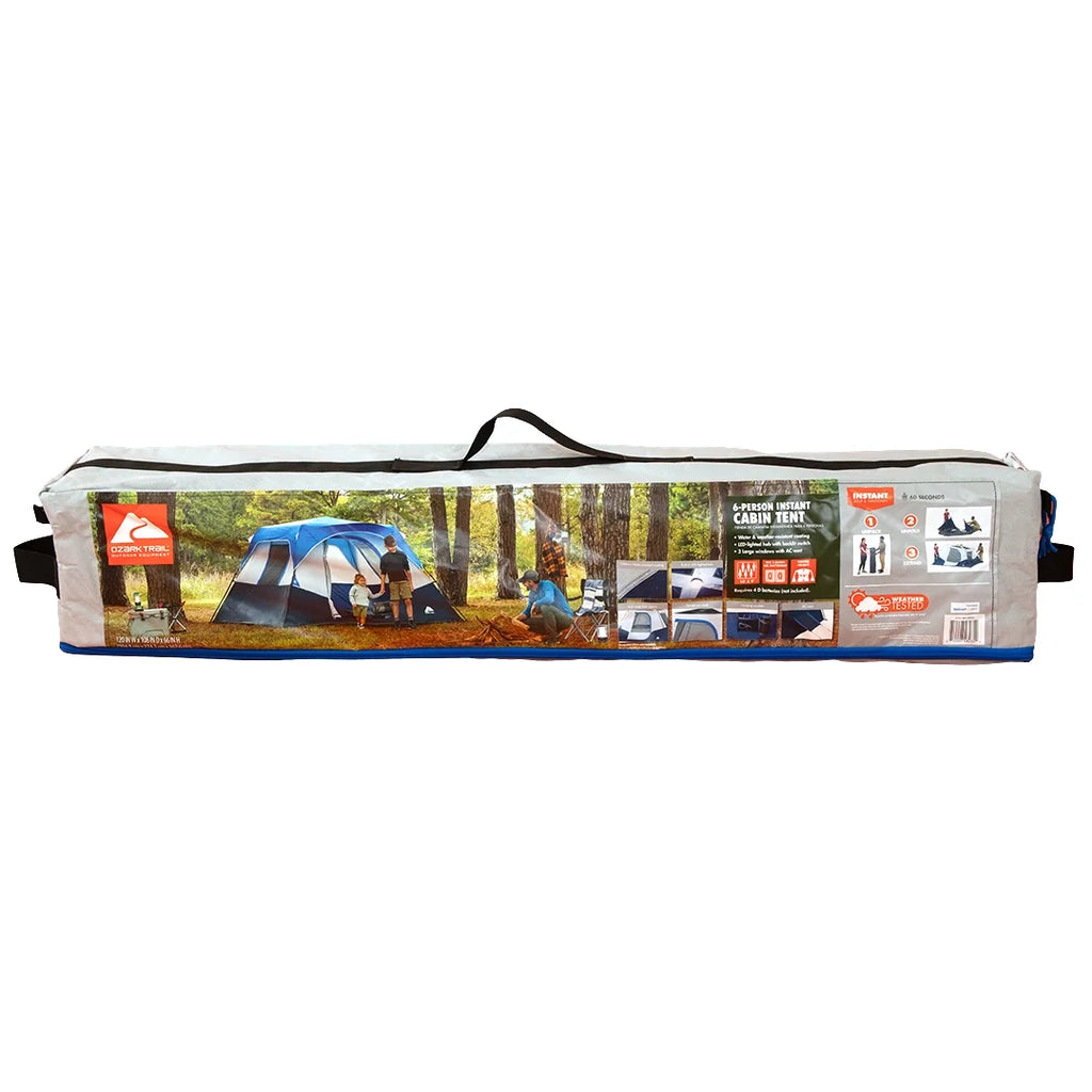 10' x 9' 6-Person Instant Cabin Tent Z6060