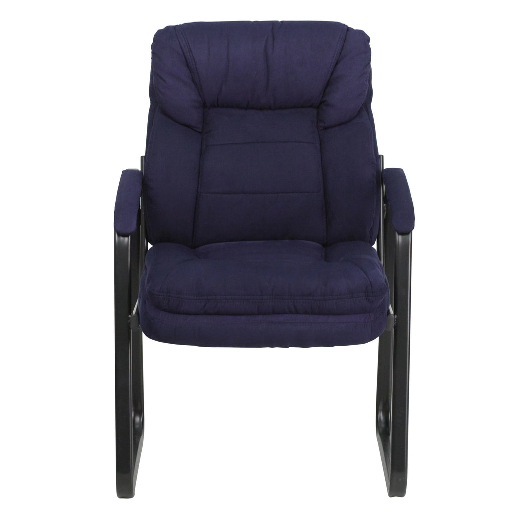 Navy Blue Microfiber Executive Office Chair N4996