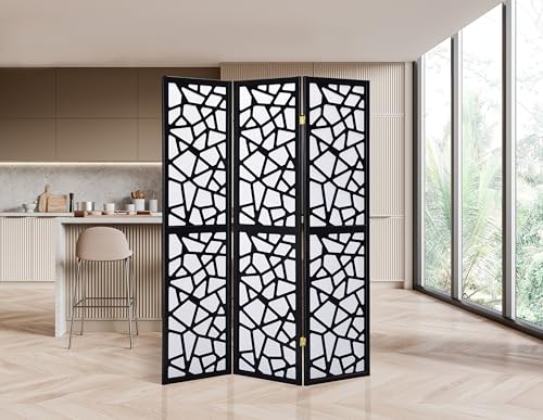 4 Panels 6ft High Japanese Style Room Divider J20920