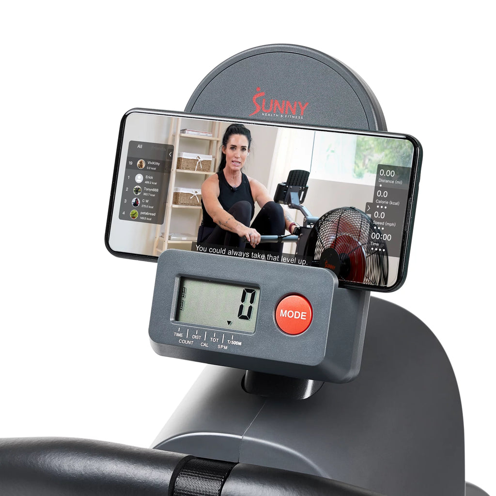 Magnetic Rowing Machine with Bluetooth Connectivity Q424