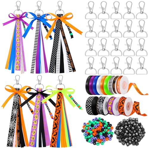 233 Pcs DIY Bead Keychain Making Kit T99097