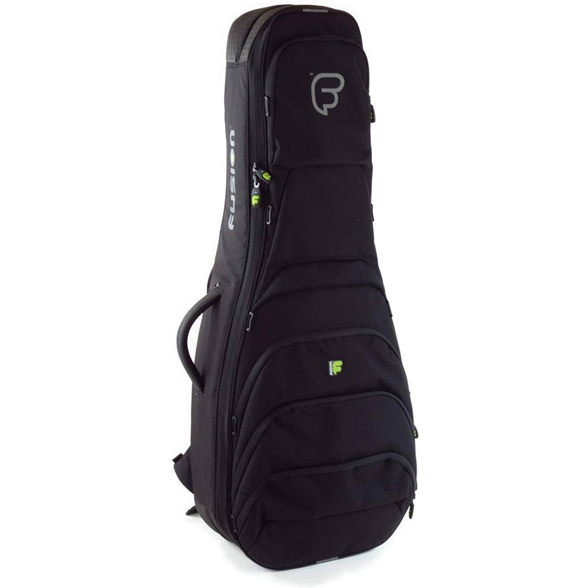 Black Double Guitar Bag for Acoustic and Electric Guitars Y850