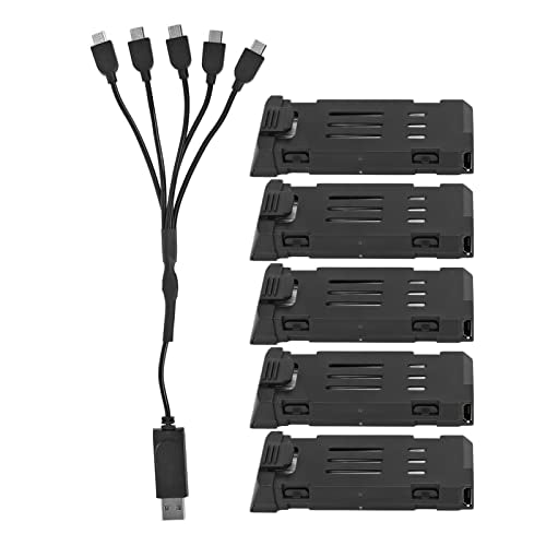 3.7V 1200mAH Lithium Battery with 5 in 1 Charger Cable X5262