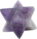 Purple Amethyst 8 Point Star Set of 5 Pcs W30019