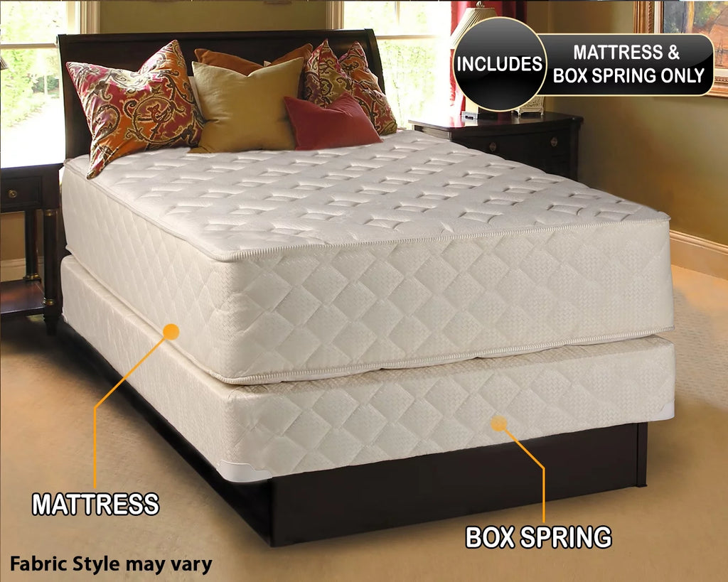 King Innerspring Mattress and Box Spring Set J6891