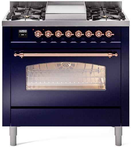 36 Dual Fuel Propane Gas Range L21784