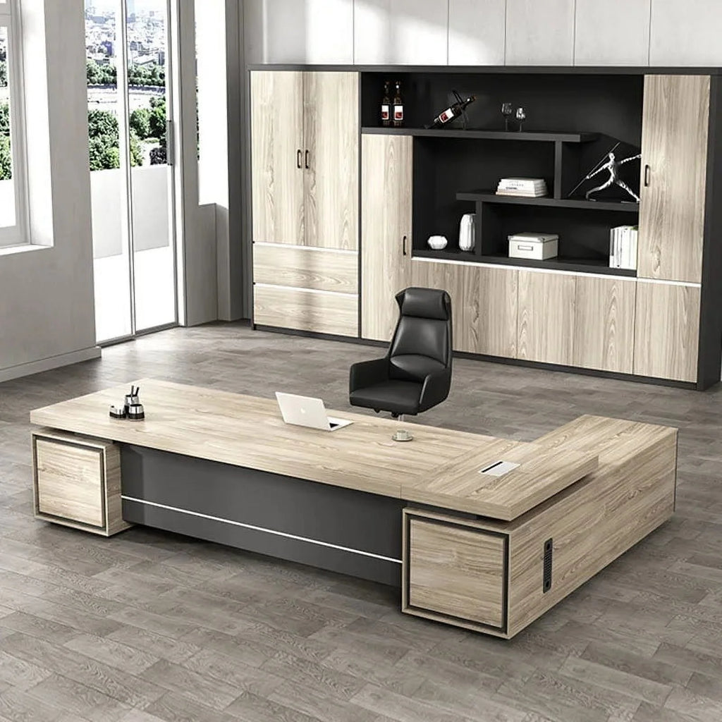 Executive Office Desk with Drawers Z1921