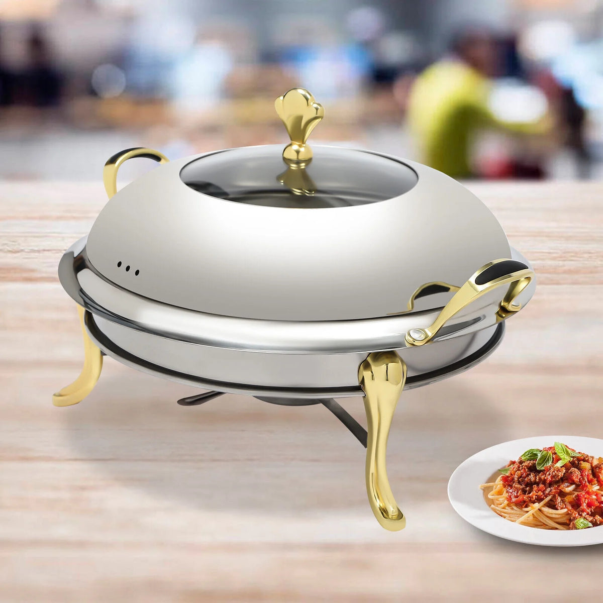 5 Quart Stainless Steel Chafing Dish R124710