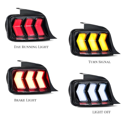LED Tail Lights with Sequential Turn Signal C40739