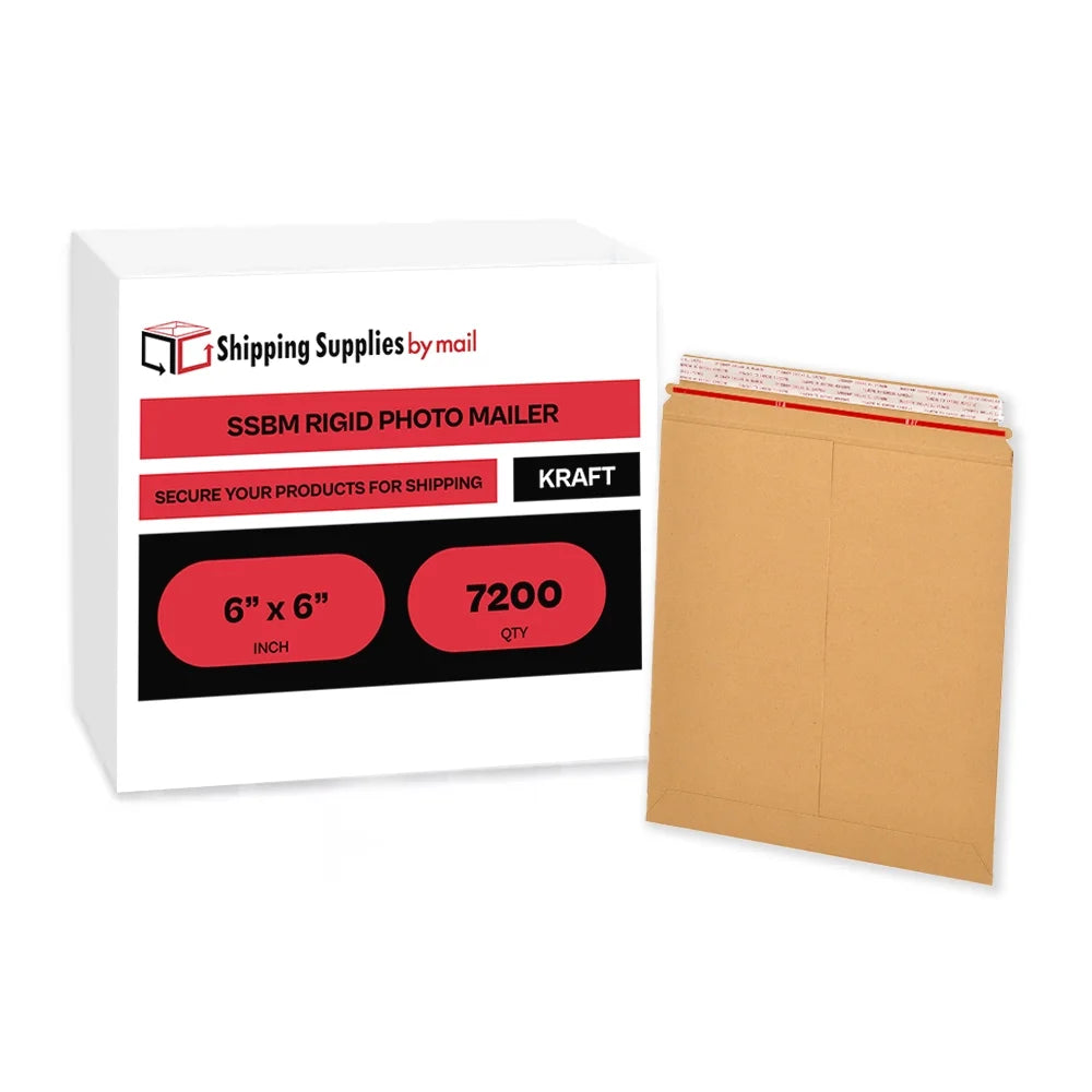 7200 Pack Rigid Mailers with Self Adhesive Seal G860