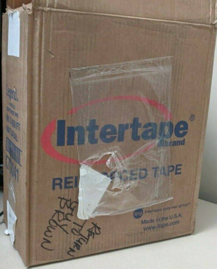 Reinforced Water Activated Tape, Natural, 10 Roll F807708