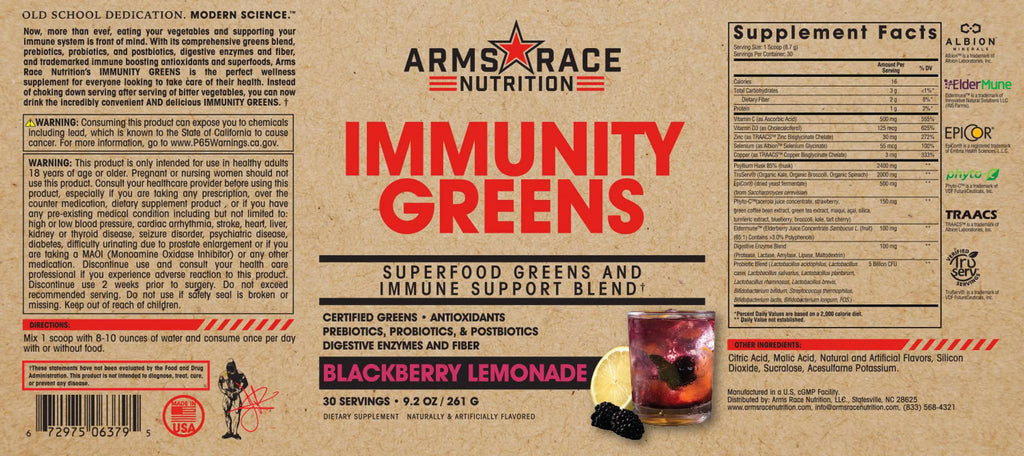 Superfood Greens and Immune Support Blend, 30 Servings (Pineapple Mango) A716671