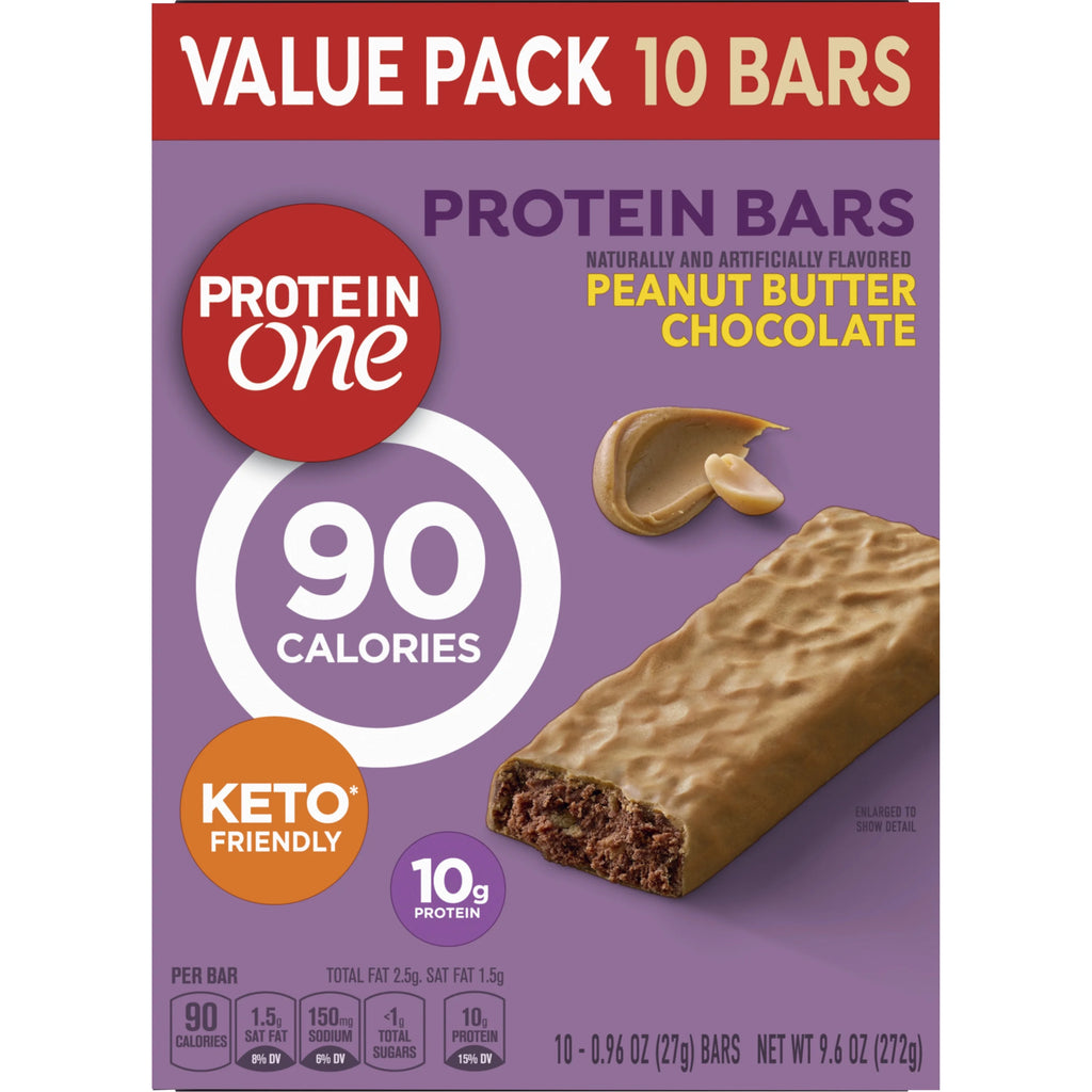 Peanut Butter Chocolate Protein Bars 10 ct Z58153