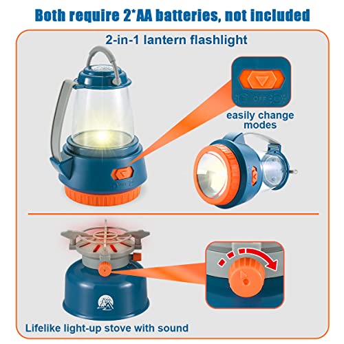 Kids Camping Set with Tent and Campfire H856540