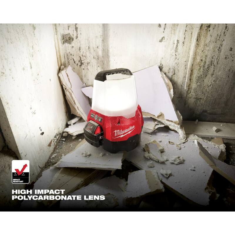 18-Volt Cordless 2200-Lumen LED Compact Site Light with Battery P76030