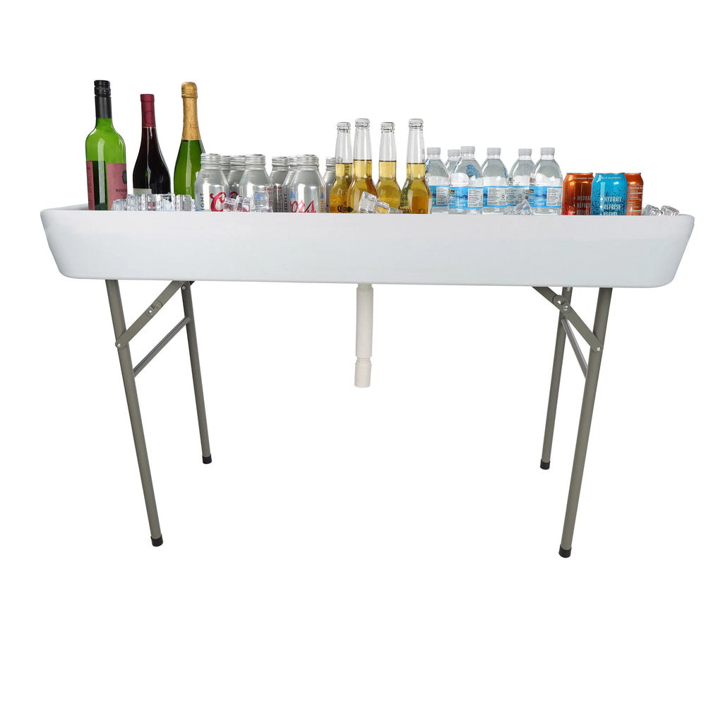 Folding Ice Cooler Table V198