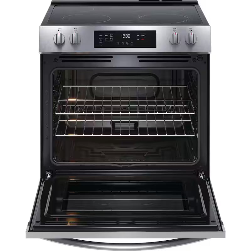 5-Element Slide-In Electric Range with Steam Clean in Stainless Steel U621018