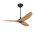 52 Ceiling Fan with Bamboo Blades and Black Finish W899