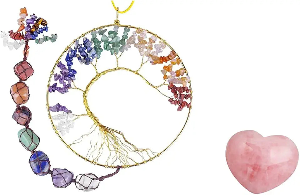 2 Pcs Crystal Stones Ornaments V75874