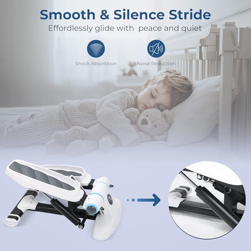 Adjustable Height Mini Stepper with Resistance Bands X934057