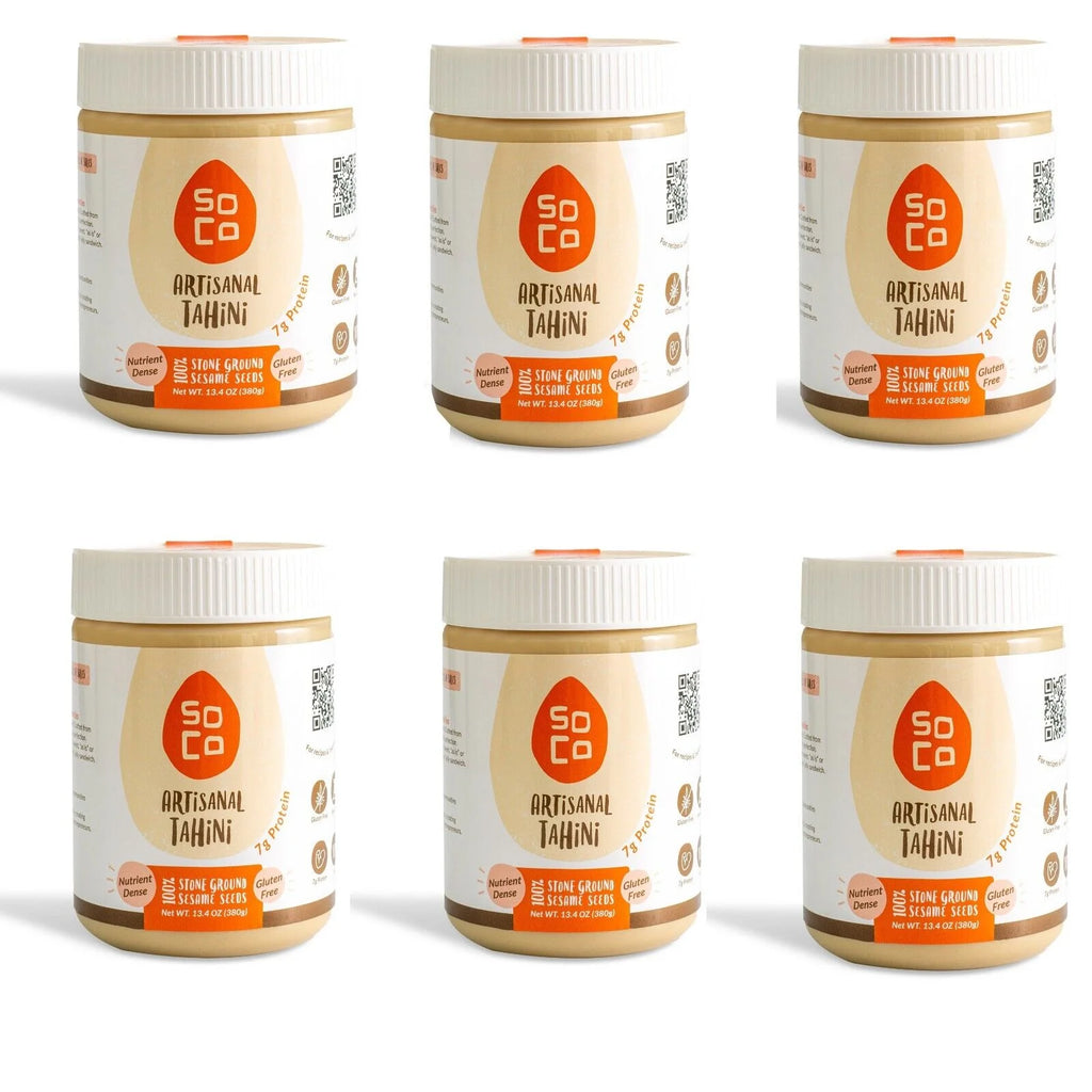 Tahini Paste, 13.4 oz, Pack of 6 H382114