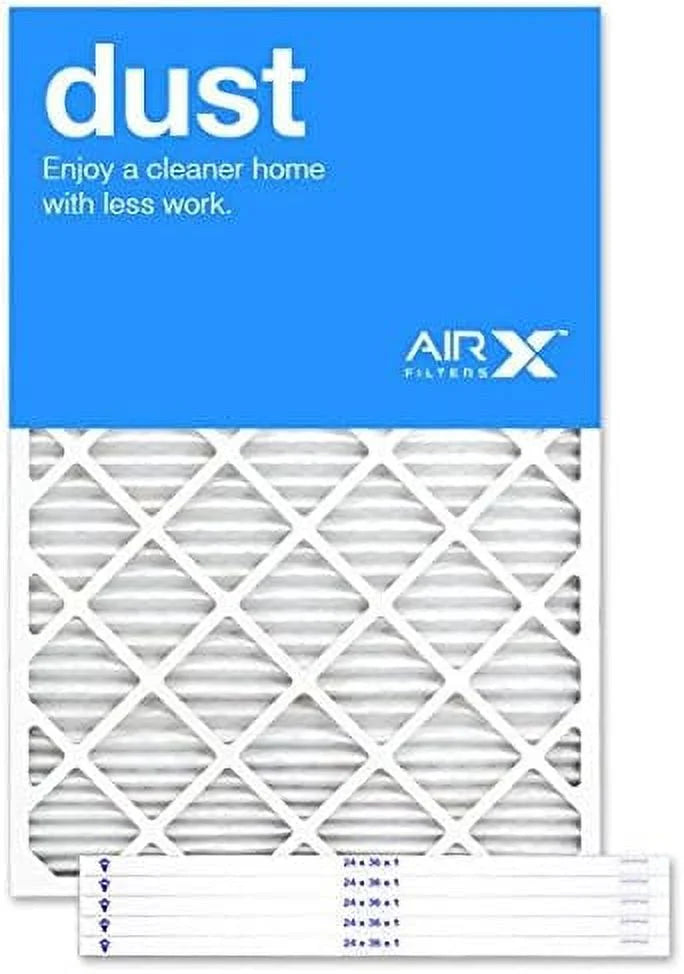 24X36x1 MERV 8 Pleated Air Filter Box Of 6 F1280