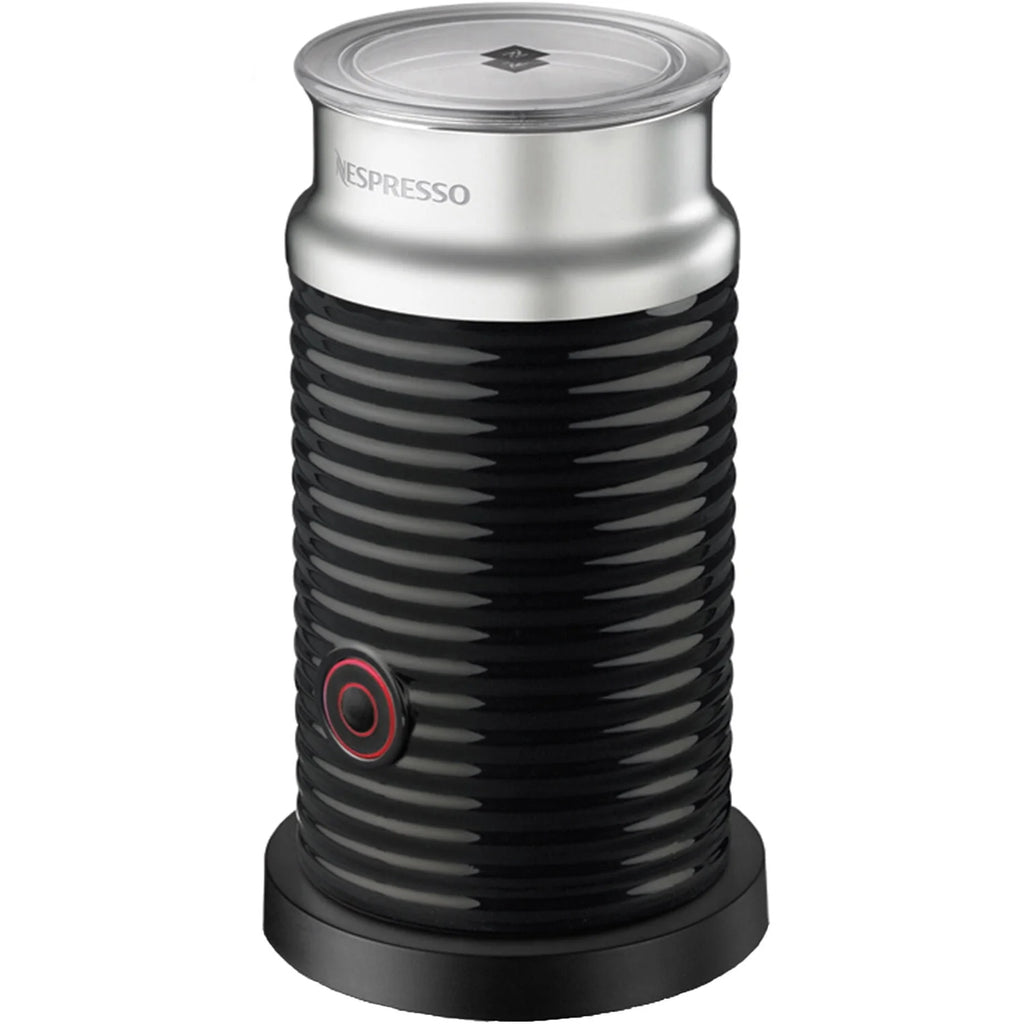 Red Coffee and Espresso Maker with Milk Frother P18216