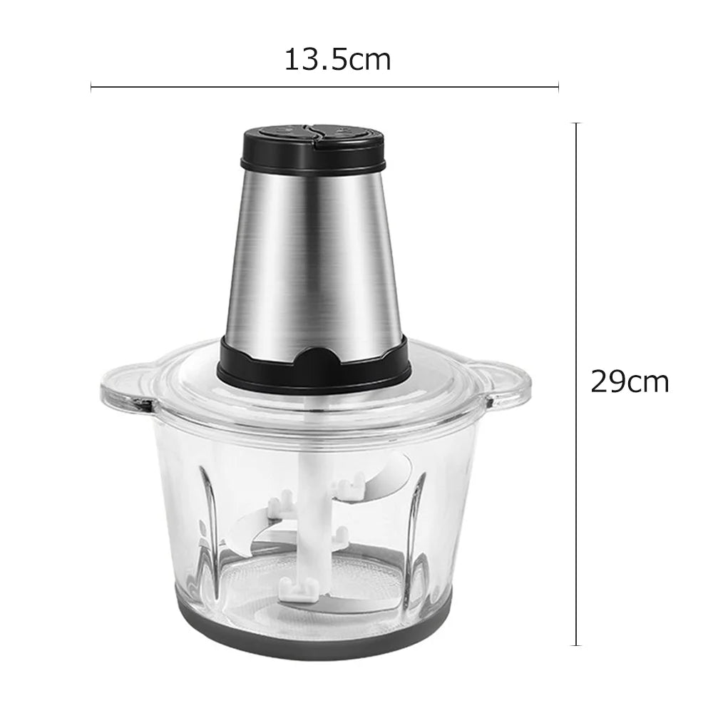 Electric Meat Grinder 2L Stainless Steel 250W Q683