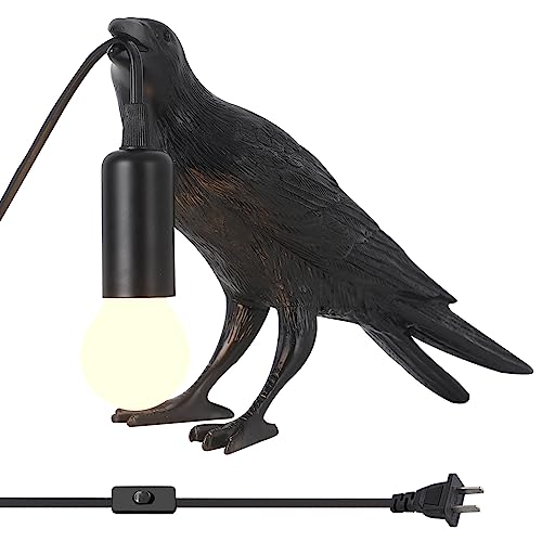 Crow Table Lamp with Bulb X40157