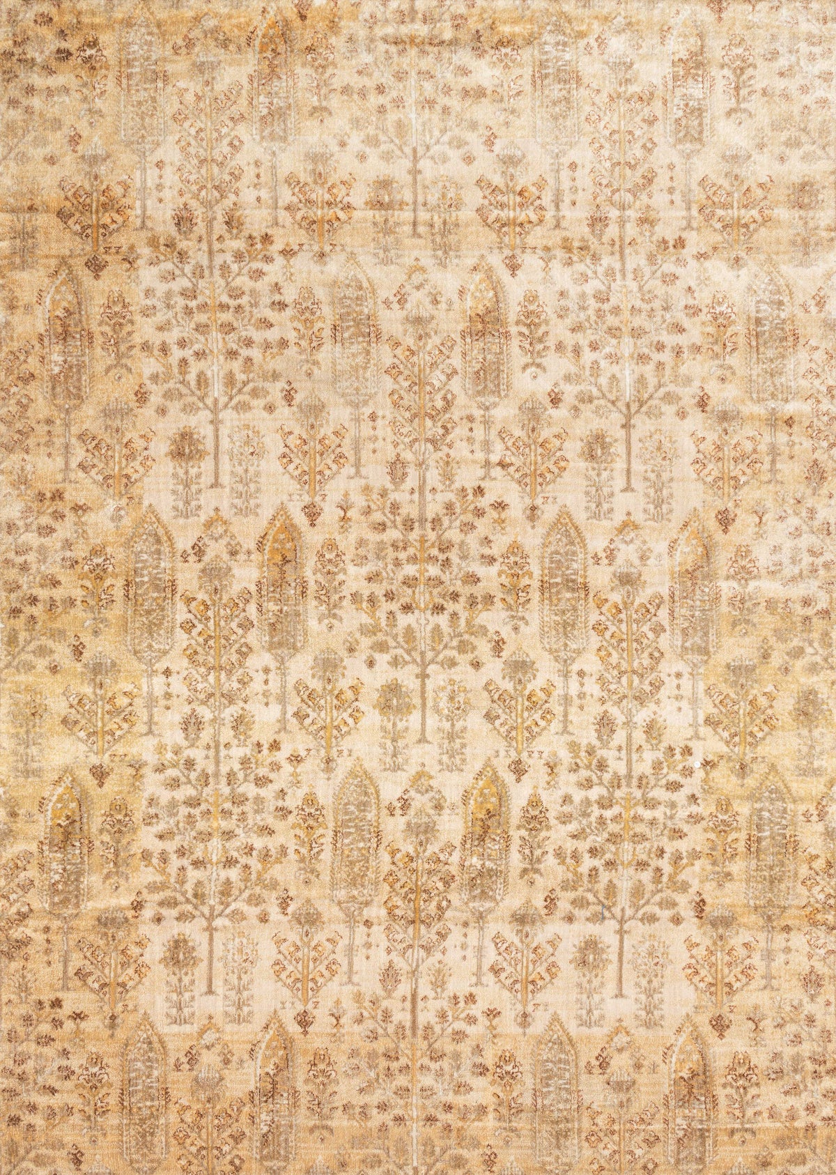 Ant. Ivory Gold Rug W3340