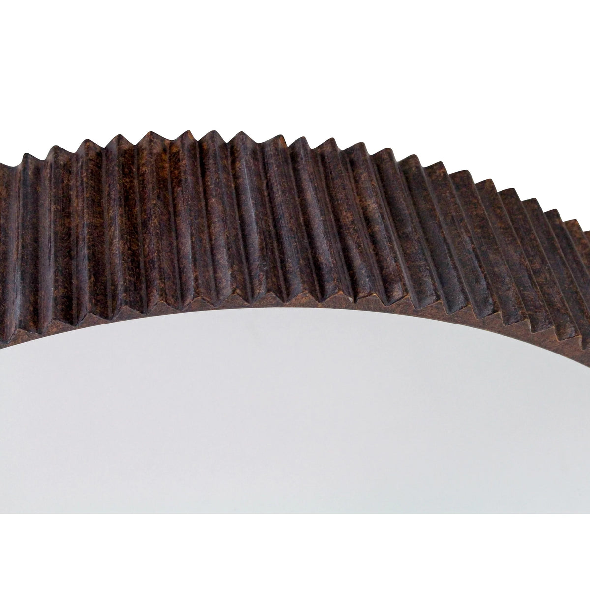 Rustic Metal Wall Mirror Q424