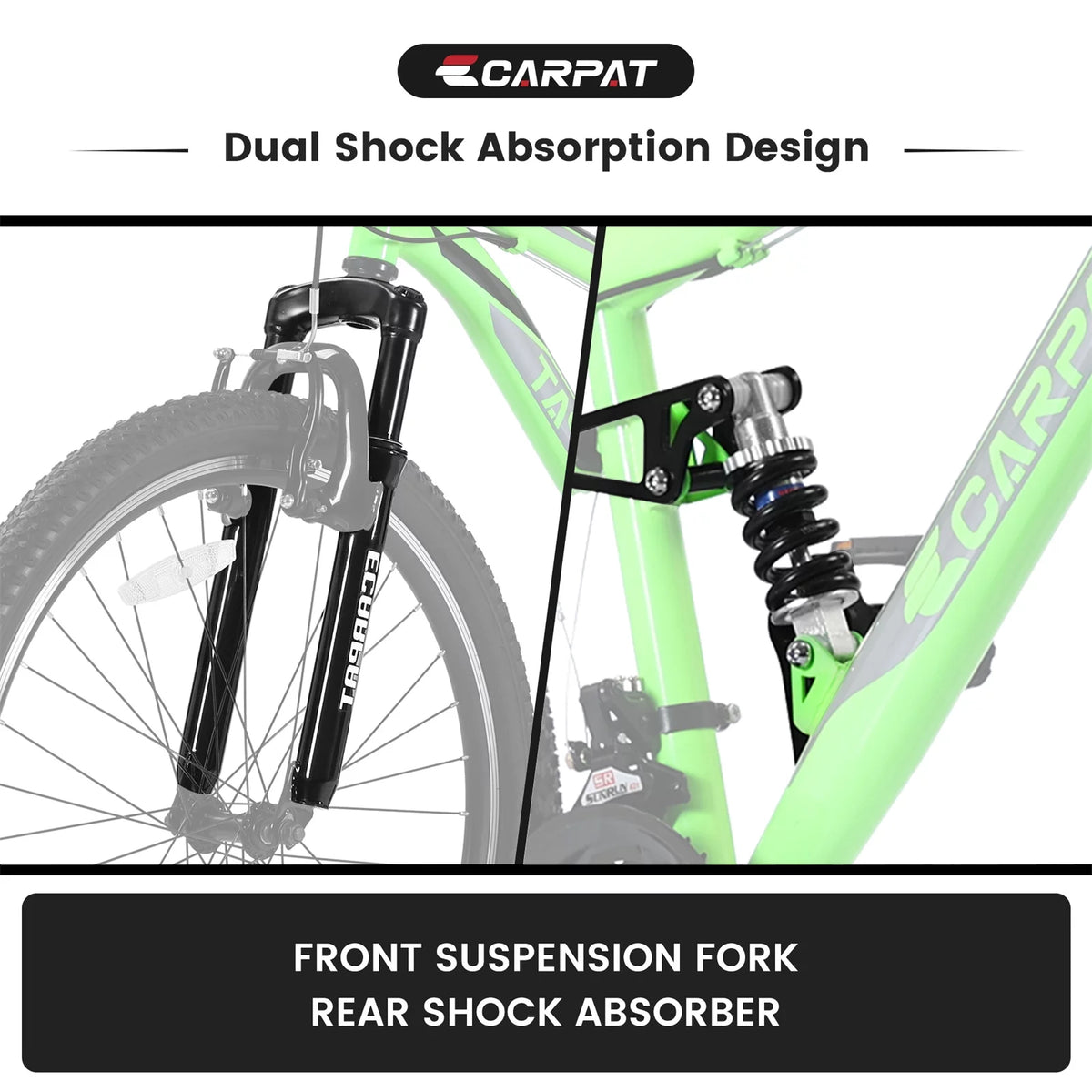 Blue 21-Speed Disc Brakes Mountain Bike D3252