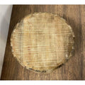 Rustic Round Stump End Table Y570212