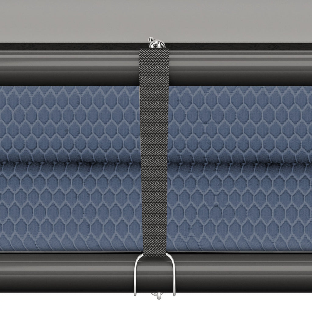 Folding Guest Bed Cot with Cooling Gel Foam Mattress, Twin R7397