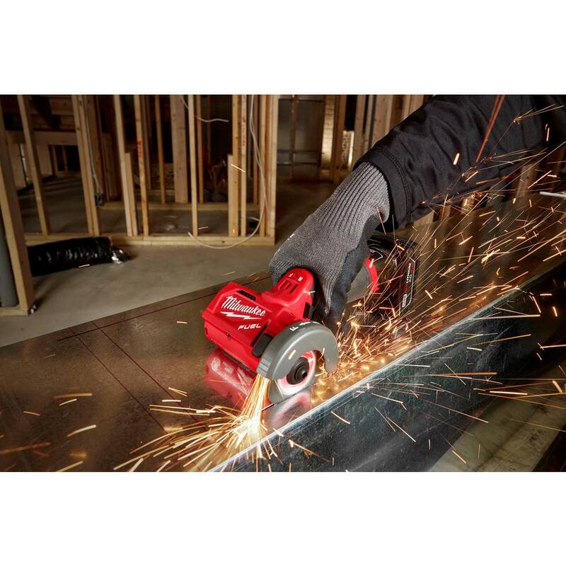 12V Cordless Brushless Cut Off Saw Kit with Battery F7877