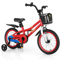 16'' Kids Bike with Training Wheels and Basket I85535