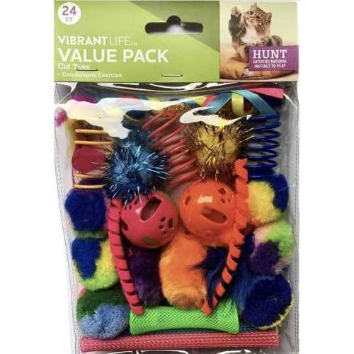 24 Piece Cat Toys D96692